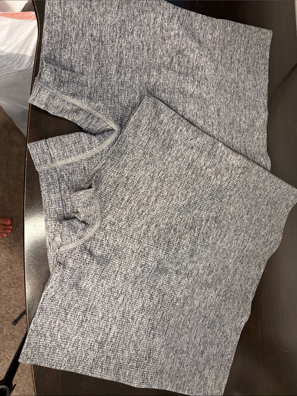 Colsie Gray Heather Women’s Bike Shorts